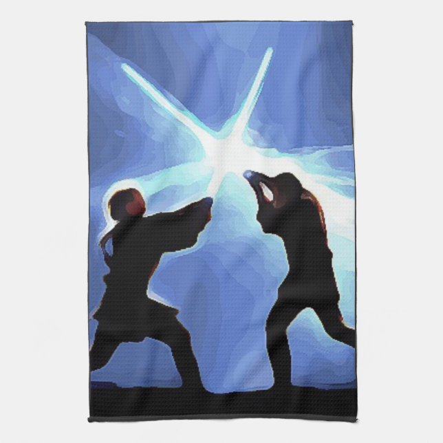 Paño De Cocina Siente la Fuerza (Vertical)