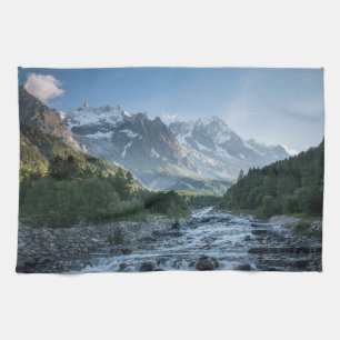 Paño De Cocina Sierra   Mont Blanc Massif, Italia