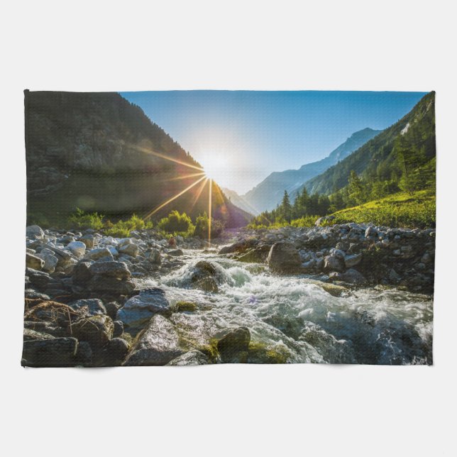 Paño De Cocina Sierra | Parque nacional Hohe Tauern, Austria (Horizontal)