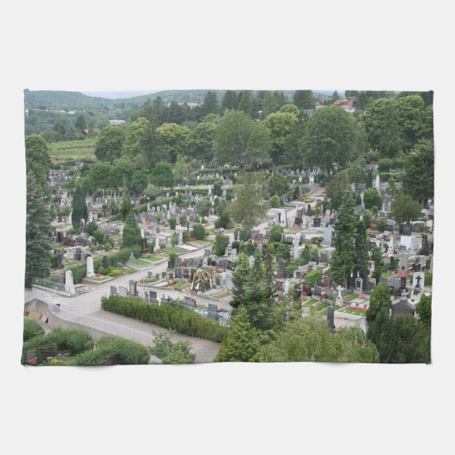 Paño De Cocina Sieveringer Friedhof (Horizontal)