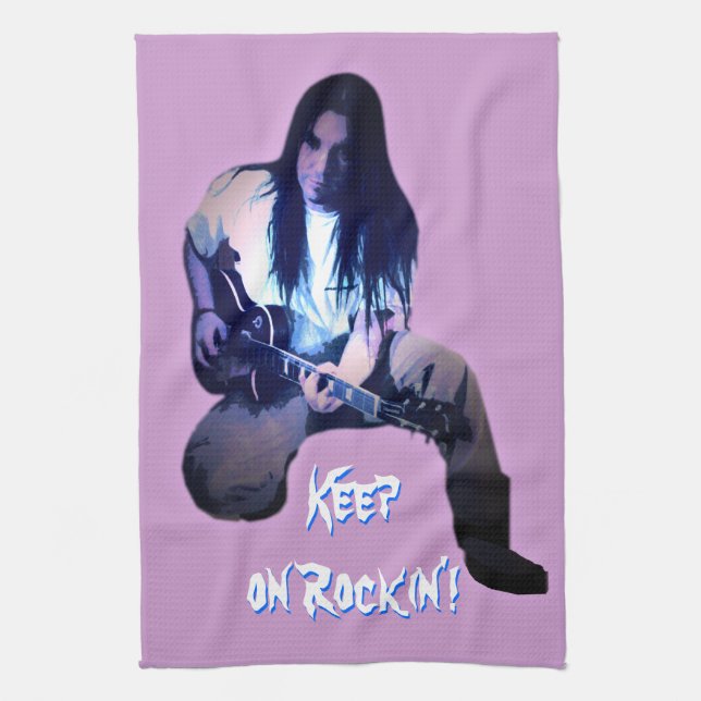 Paño De Cocina Sigue con Rockin' (Vertical)