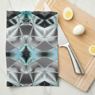 Paño De Cocina Silky plateado para borrar el enlace azul de la lí