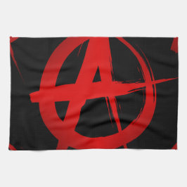 Paño De Cocina Símbolo de anarquía