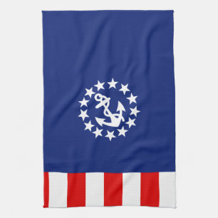 Paño De Cocina Símbolo de bandera náutica estadounidense