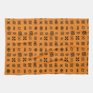 Paño De Cocina Símbolos africanos de Adinkra