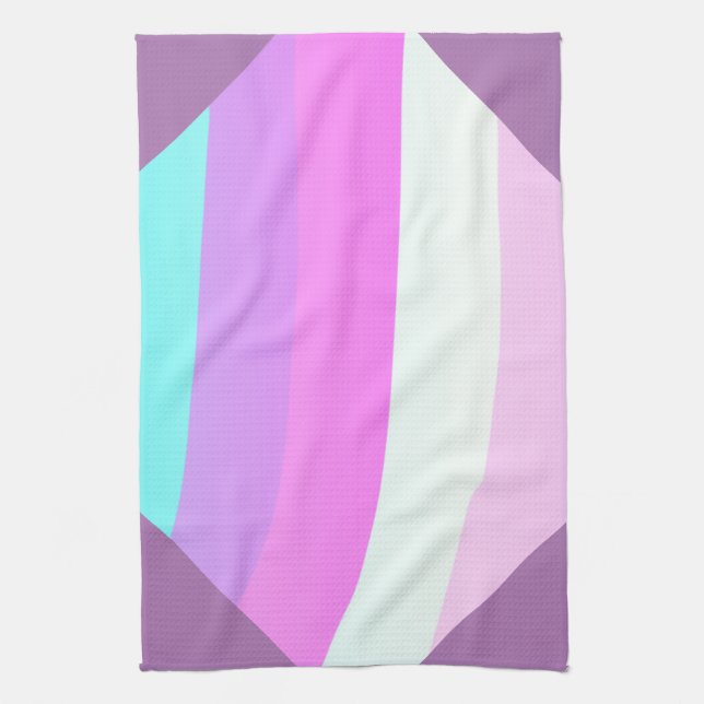 Paño De Cocina simple personalizado mínimo añadir su dirección de (Vertical)