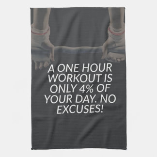 Paño De Cocina Sin excusas: motivación de entrenamiento