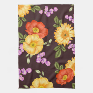 Paño De Cocina Sinfonía de Otoño - Diseño Floral