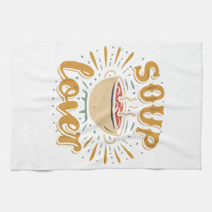 Paño De Cocina Sip, Slurp, Smile: Extravagancia de regalos de los