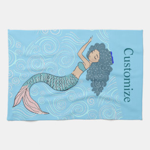 Paño De Cocina Sirena Durmiente Cala de Truenos