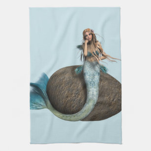 Paño De Cocina Sirena Triste