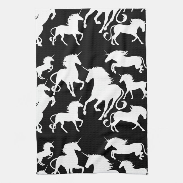 Paño De Cocina sistema de unicornios (Vertical)