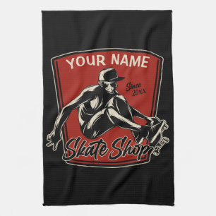 Paño De Cocina Skateboarding personalizada