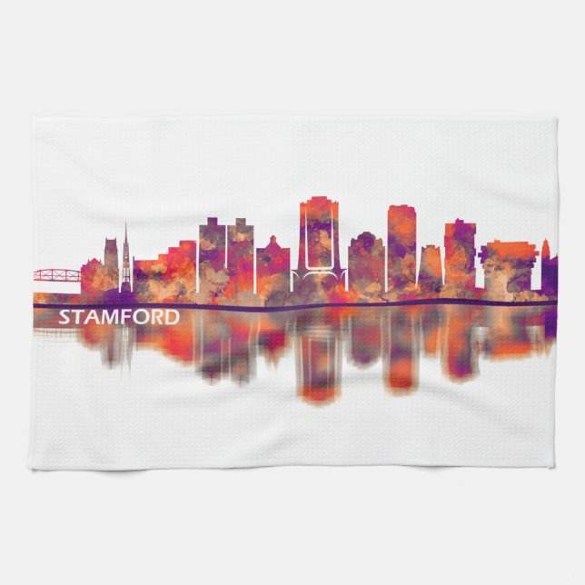 Paño De Cocina Skyline de conexiones de Stamford (Horizontal)