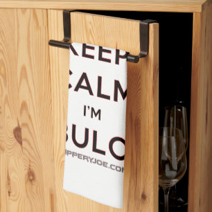 Paño De Cocina SlipperyJoe's mantiene la calma fabulosa y especta