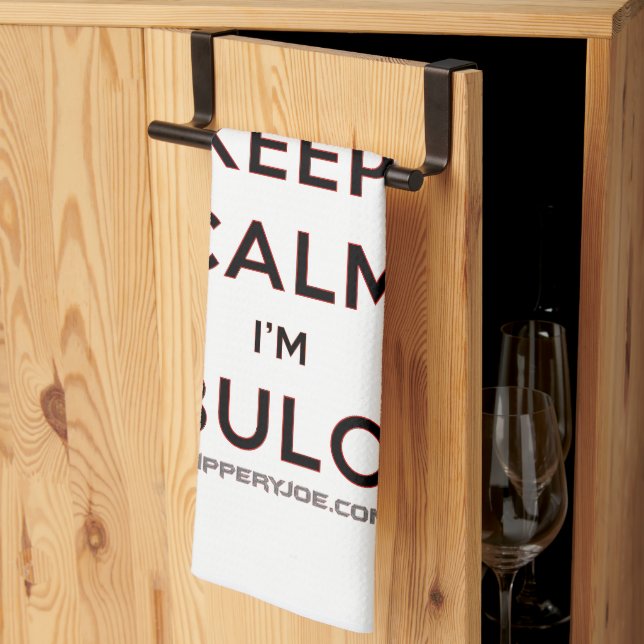 Paño De Cocina SlipperyJoe's mantiene la calma fabulosa y especta (Pliegue de tercios)