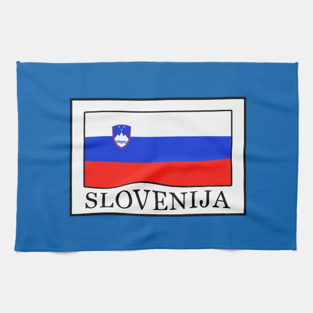 Paño De Cocina Slovenija (Horizontal)