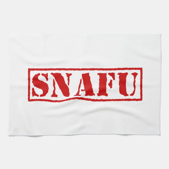 PAÑO DE COCINA SNAFU (Horizontal)