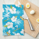 Paño De Cocina Snoopy Brooklyn Beach Pattern<br><div class="desc">Echa un vistazo a este diseño super lindo con Snoopy surcando las olas tropicales.</div>