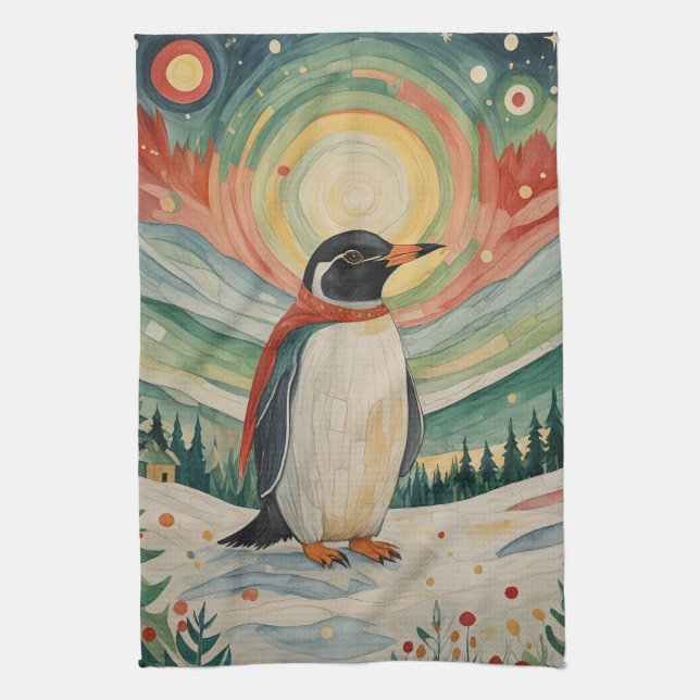 Paño De Cocina Snowflake Soirée (Vertical)