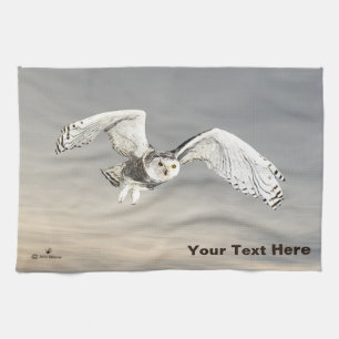 Paño De Cocina Snowy Owl