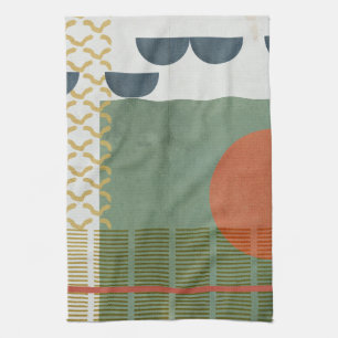 Paño De Cocina Soleil Rouge III