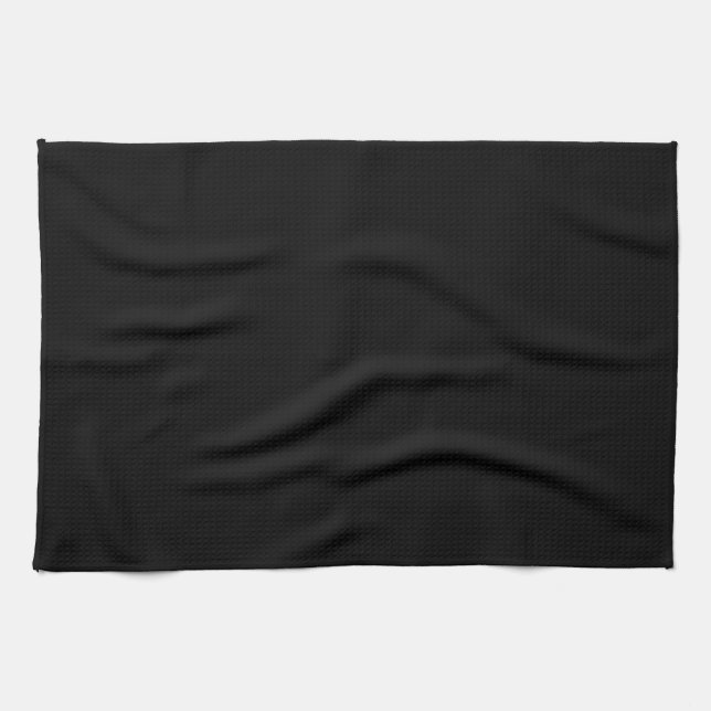 Paño De Cocina Solo código hex negro 000000 (Horizontal)