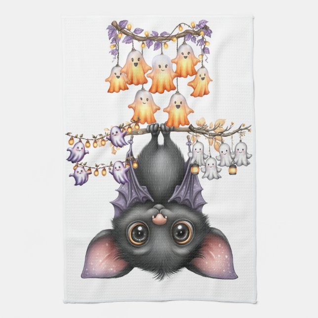 Paño De Cocina Sólo dándote la vuelta, Bats. (Vertical)