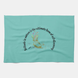 Paño De Cocina Solo en la naturaleza, la forma definitiva de auto