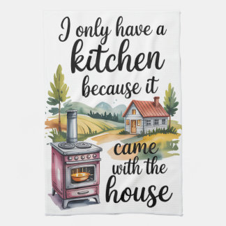 Paño De Cocina Solo Tengo Una Cocina
