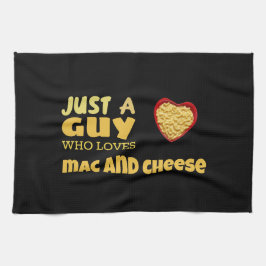 Paño De Cocina Solo un tipo que ama el mac y el queso