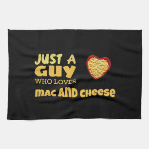Paño De Cocina Solo un tipo que ama el mac y el queso