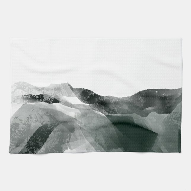 Paño De Cocina Sombras en el Ridge (Horizontal)