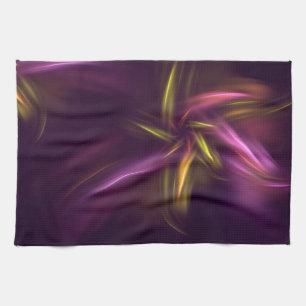 Paño De Cocina Sombras moradas abstractas Fantasía