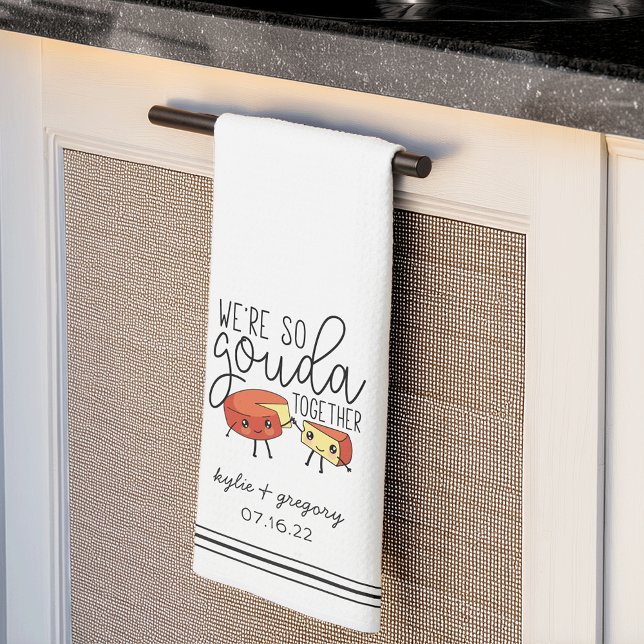 Paño De Cocina Somos tan guapos juntos un divertido bollo de ques (Subido por el creador)