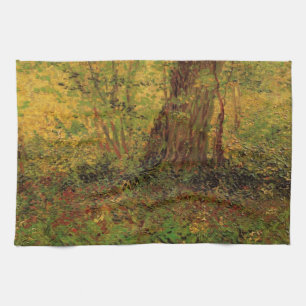 Paño De Cocina Sotobosque de Vincent van Gogh Tela