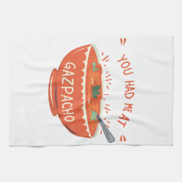 Paño De Cocina Soud Red Style: Me tenías en gazpacho