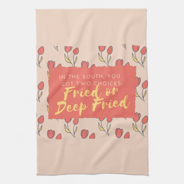 Paño De Cocina Southern Fried Funny (Vertical)