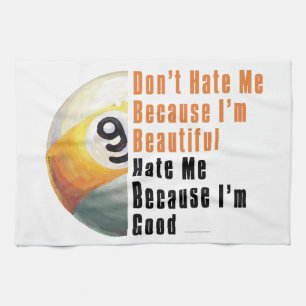 Paño De Cocina Soy Hermosa, Soy Buena 9 Ball