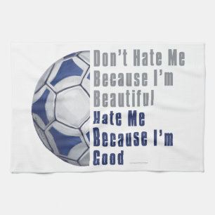 Paño De Cocina Soy Hermosa, Soy Buena Futbal