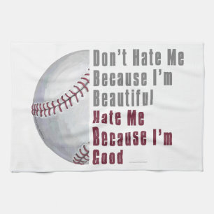 Paño De Cocina Soy Hermoso. Soy Buen Béisbol.