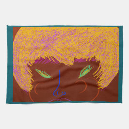 Paño De Cocina Sparkling Beauty Queen  Kitchen Towel