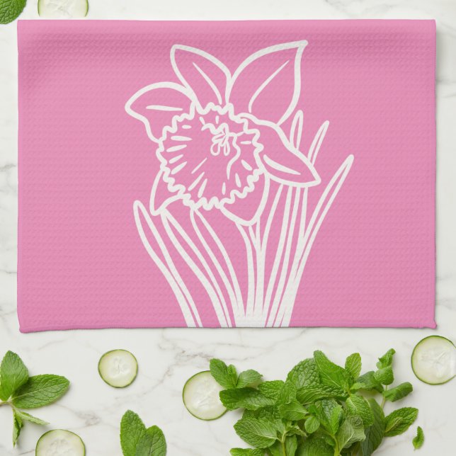 Paño De Cocina Spring Daffodil (Doblado)