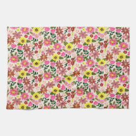 Paño De Cocina Spring Floral Garden Easter Kitchen Tea