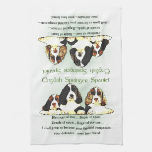 Paño De Cocina Springer Spaniel Puppies
