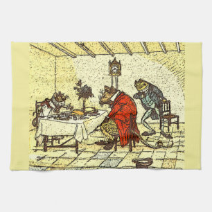 Paño De Cocina Sr. Frog, Sr. Rat y Sra. Mouse