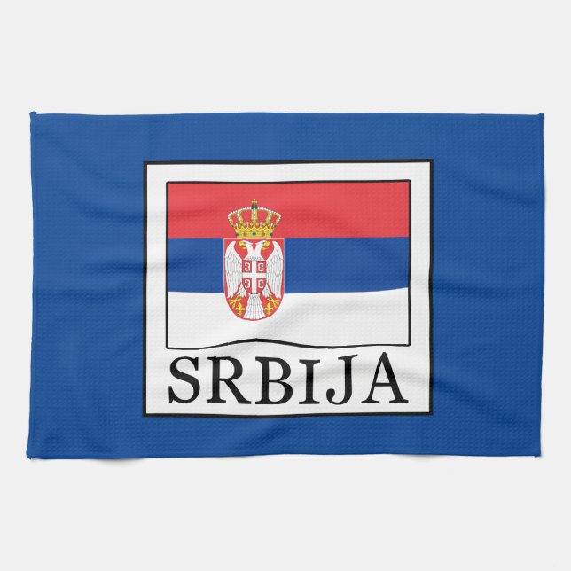 Paño De Cocina Srbija (Horizontal)