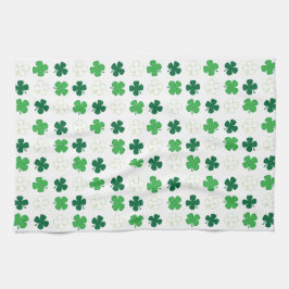 Paño De Cocina St. Patrick Day Green Shamrock irlandés
