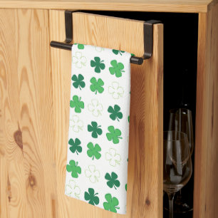 Paño De Cocina St. Patrick Day Green Shamrock irlandés