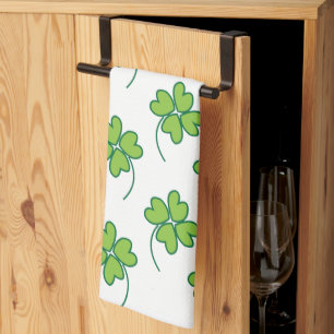 Paño De Cocina St Patrics Day Lucky Four Leaf Clover